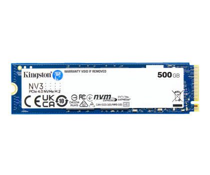 Dysk wewnętrzny KINGSTON 500GB M.2 PCIe Gen4 NVMe NV3 SNV3S/500G